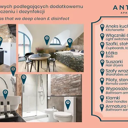 Appart hôtel Antique Plac Szczepański Cracovie