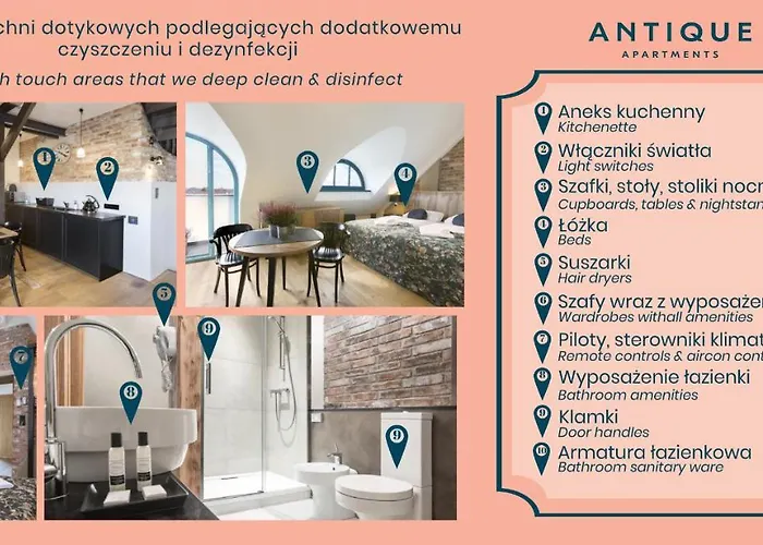 מלון דירות Antique Plac Szczepanski קרקוב